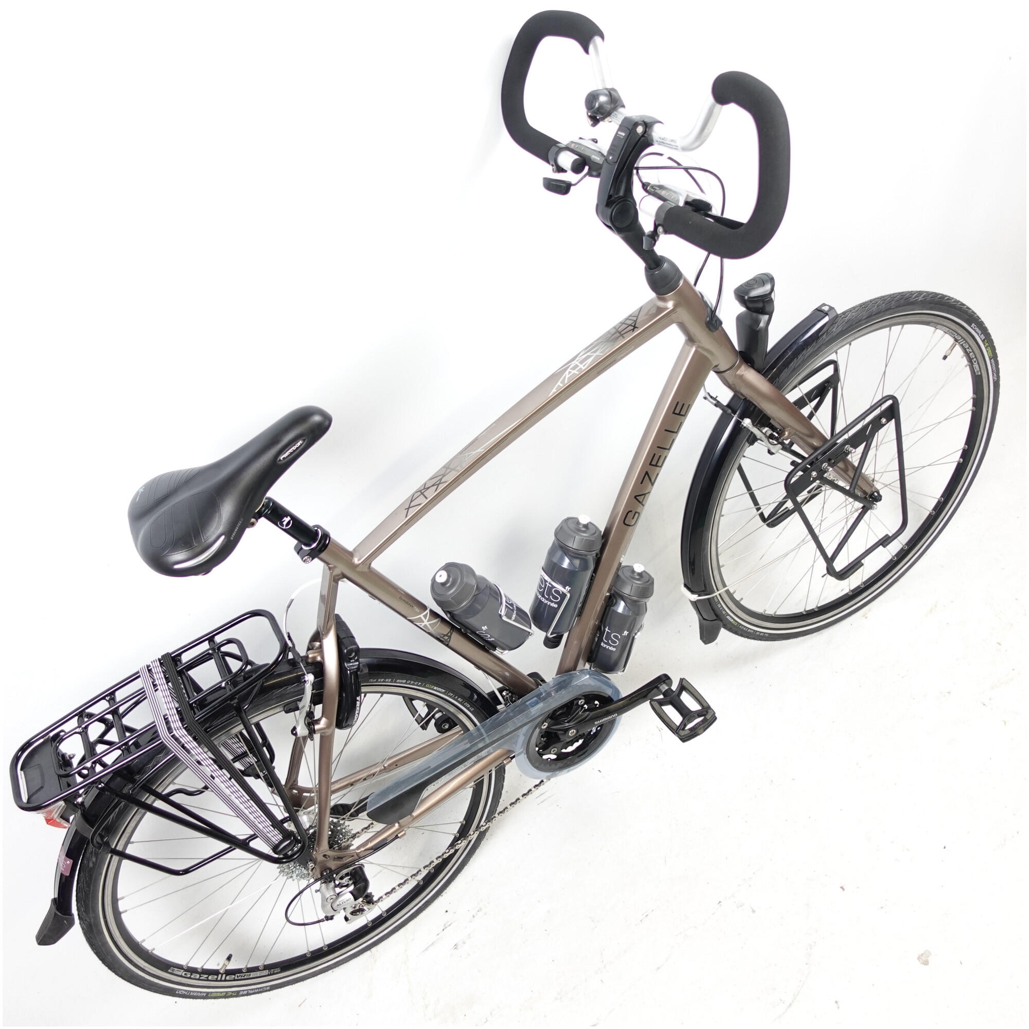 Reconditionné - Vélo de Randonnée - Gazelle Chamonix beige - Bon 2/7
