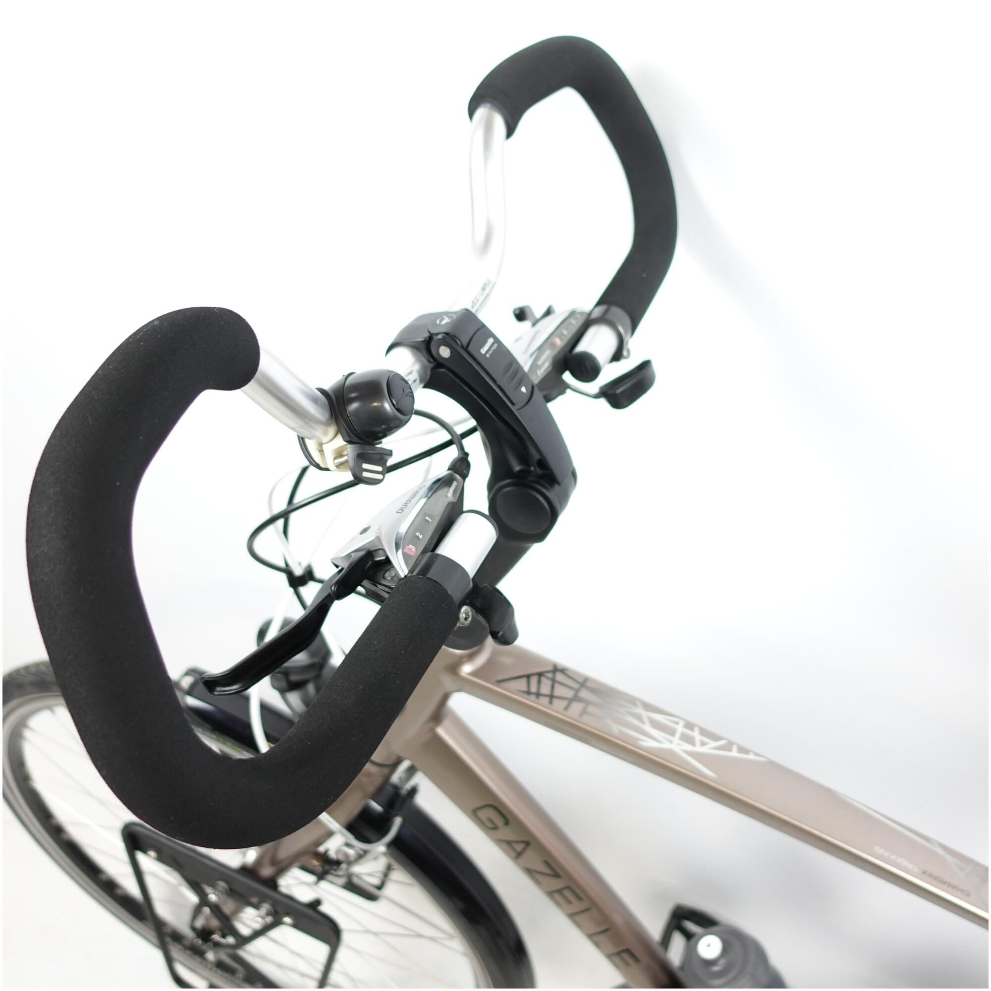 Reconditionné - Vélo de Randonnée - Gazelle Chamonix beige - Bon 7/7