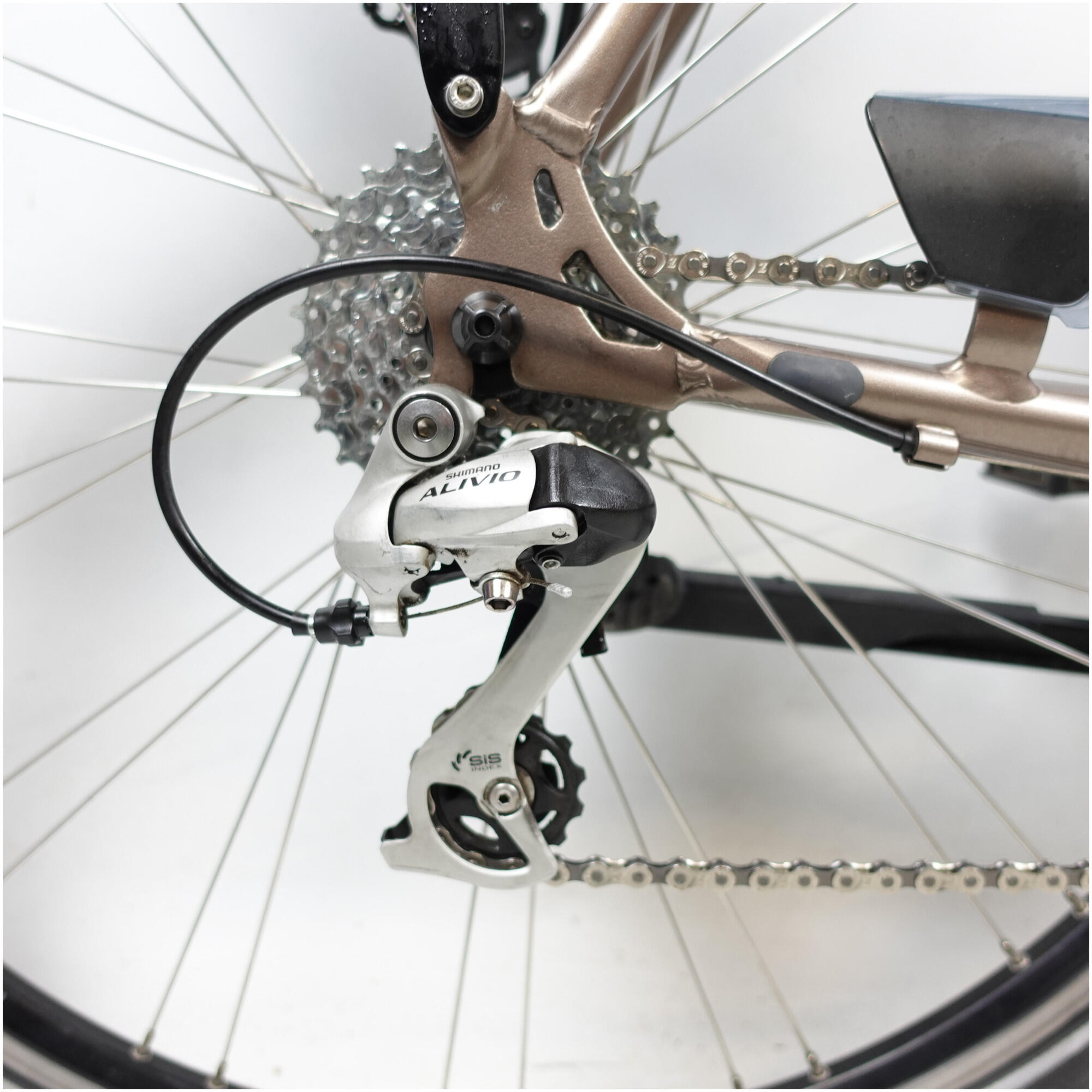 Reconditionné - Vélo de Randonnée - Gazelle Chamonix beige - Bon 4/7