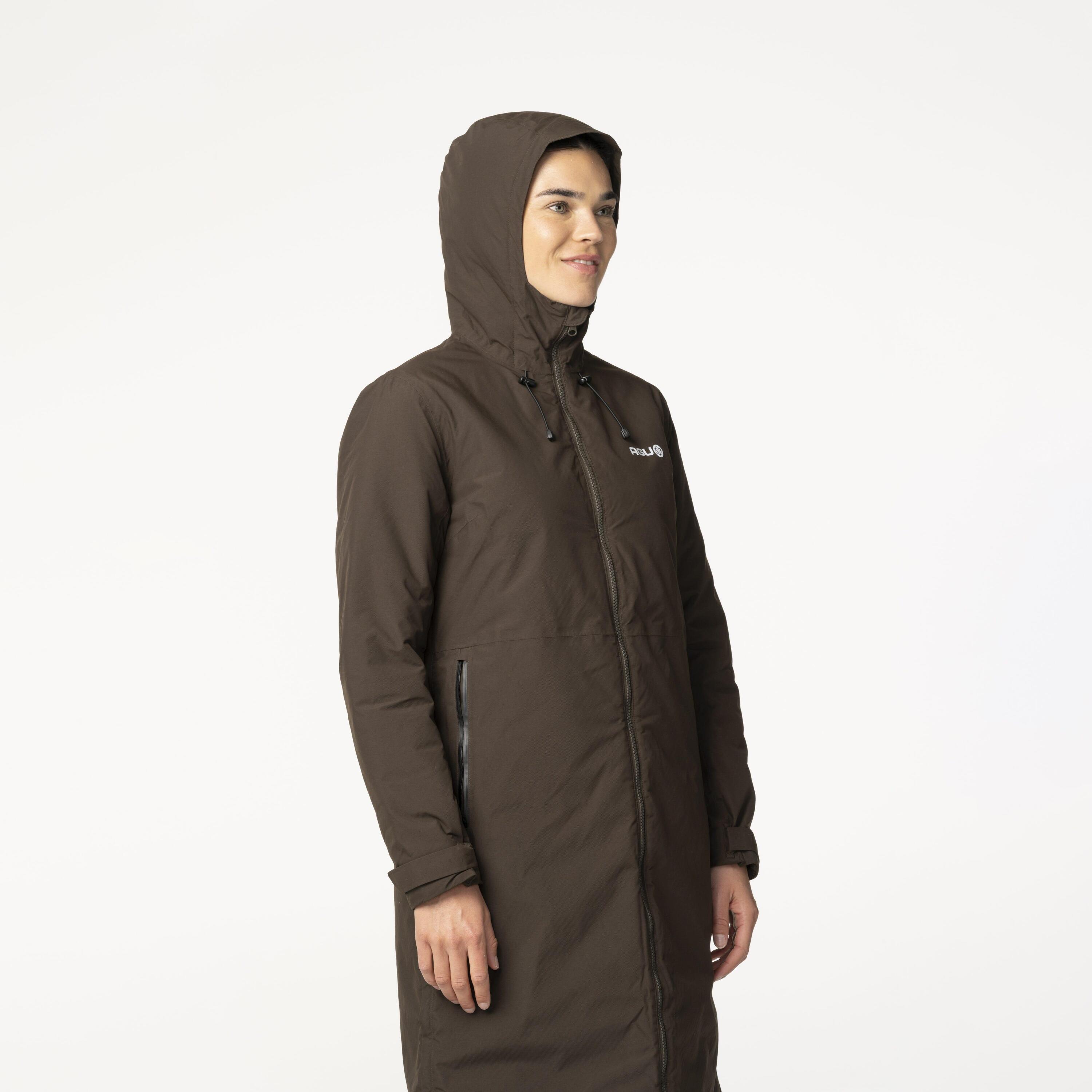 Seq II Winterregenjacke  Damen Ground Coffee 7/7