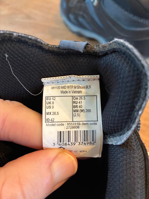 Entre Particuliers - Chaussures de randonnée MID-100 taille 42 3/3