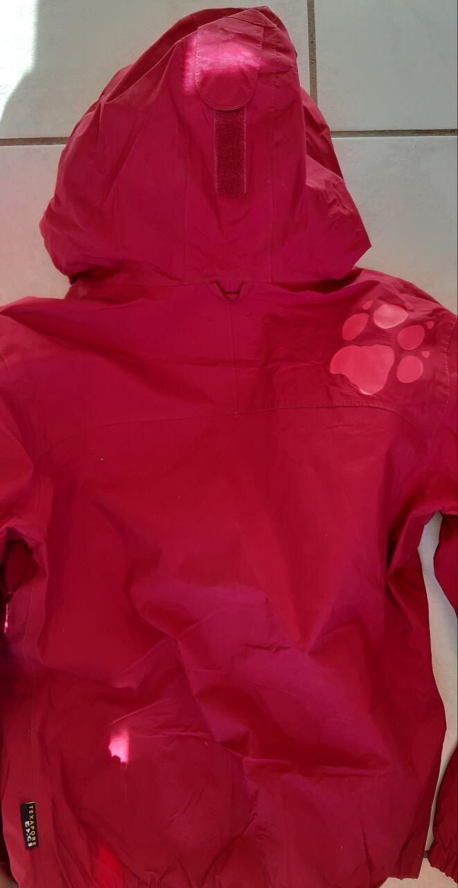 Tussen Particulieren - JACK WOLFSKIN Regenjas Meisjes Maat 152 2/7