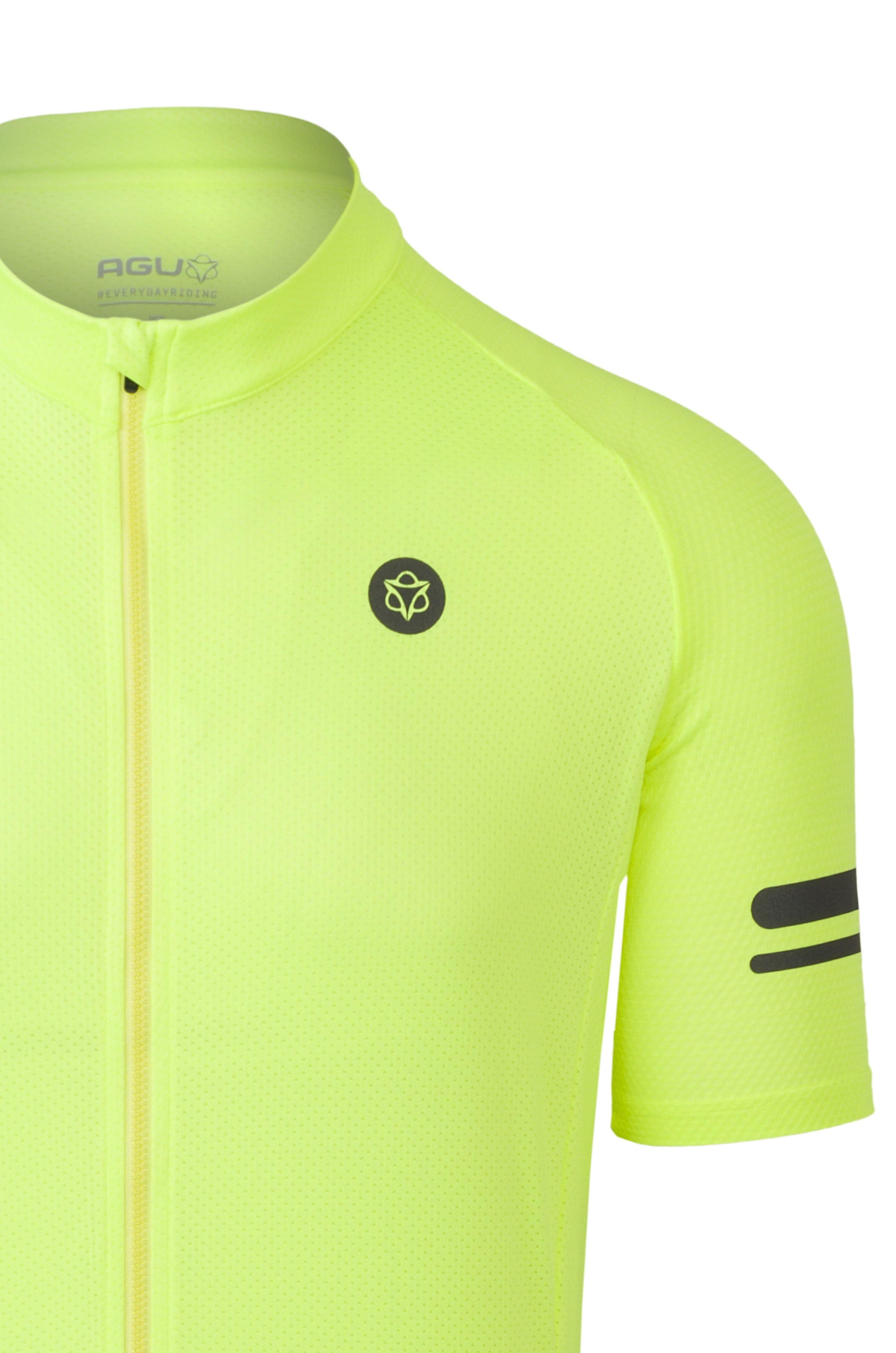 Core Maillot Essential Hombres Hivis Neon Yellow 3/7