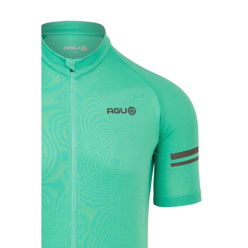 Core Jersey Ss Essential Men Pool Side Green
