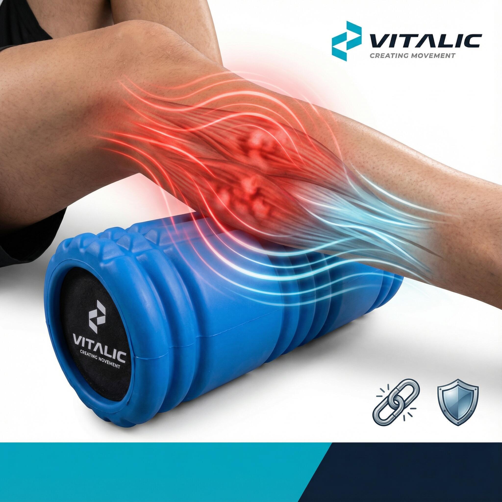 Foam Roller set - Fitness massage roller - Trigger point foamrollers 3/7