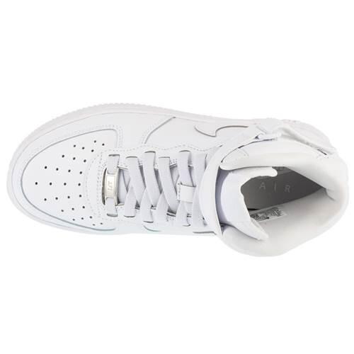 Sneakers Nike Air Force 1 Mid EasyOn Gs Wit Kinderen 3/5