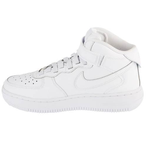 Sneakers Nike Air Force 1 Mid EasyOn Gs Wit Kinderen 2/5