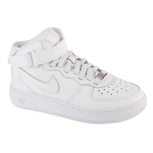 Sneakers Nike Air Force 1 Mid EasyOn Gs Bianco Bambini