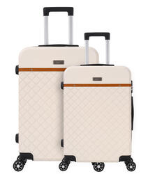 Ensemble De 2 Valises Valises M/L Odeon Creme