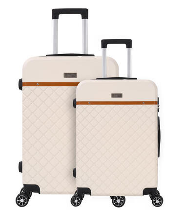 Ensemble De 2 Valises Valises M/L Odeon Creme