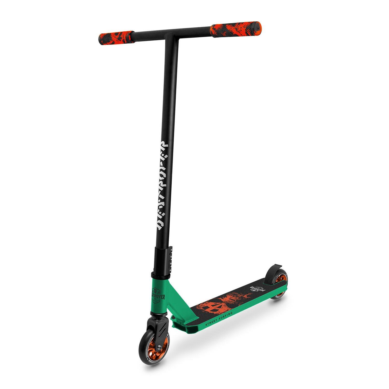 Trotinete de Acrobacias Destroyer Smoked Skull Green 7/7
