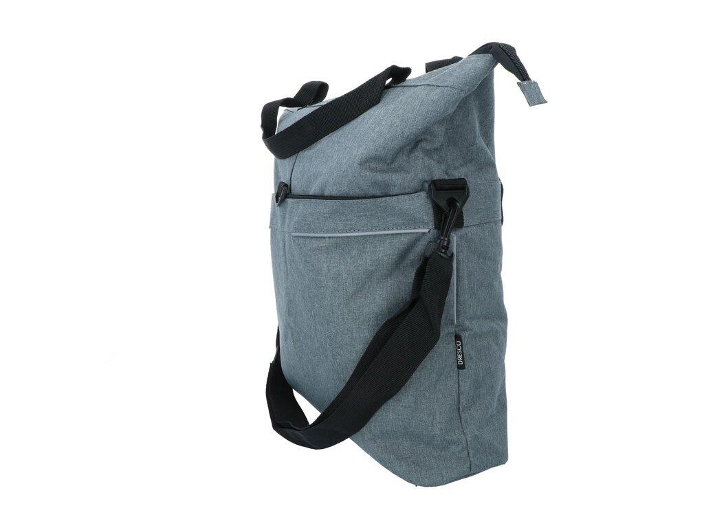 Dresco borsa bici singola e shopper 18 L grigio 7/7