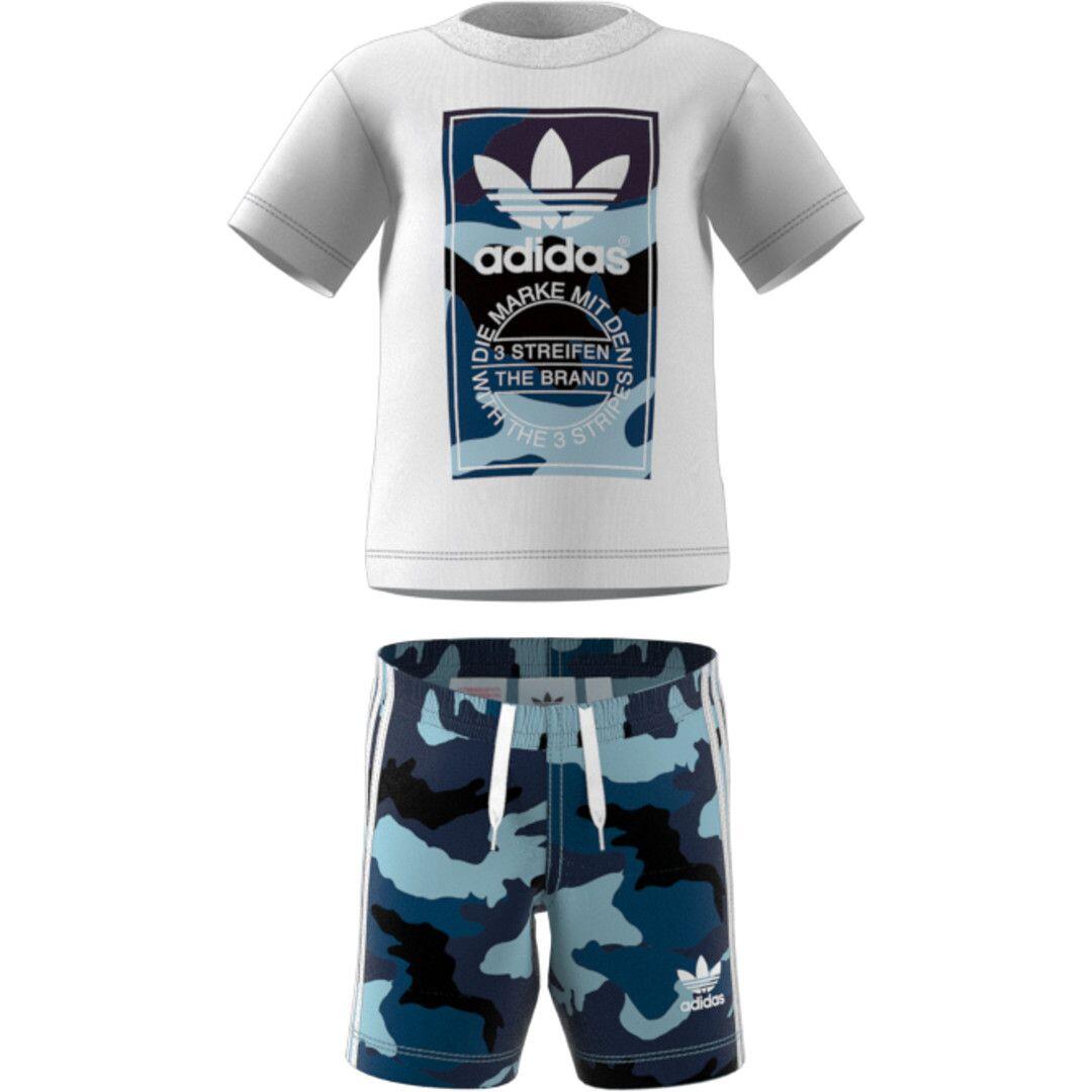 Tuta da ginnastica per neonati adidas originals 3/4