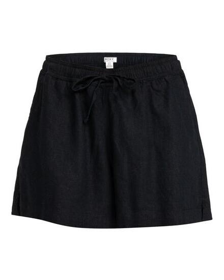 Short de plage taille élastique LEKEITIO BREAK Noir Femme
