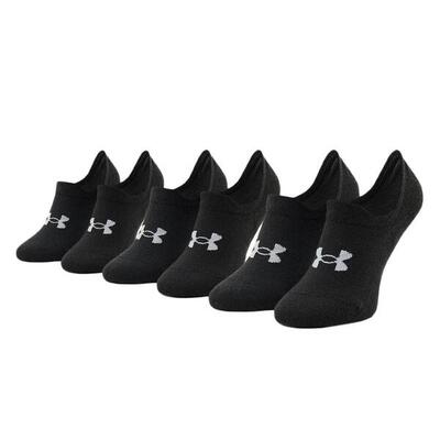 Under armour ultra zwarte heren sokken - 3 paar multipack
