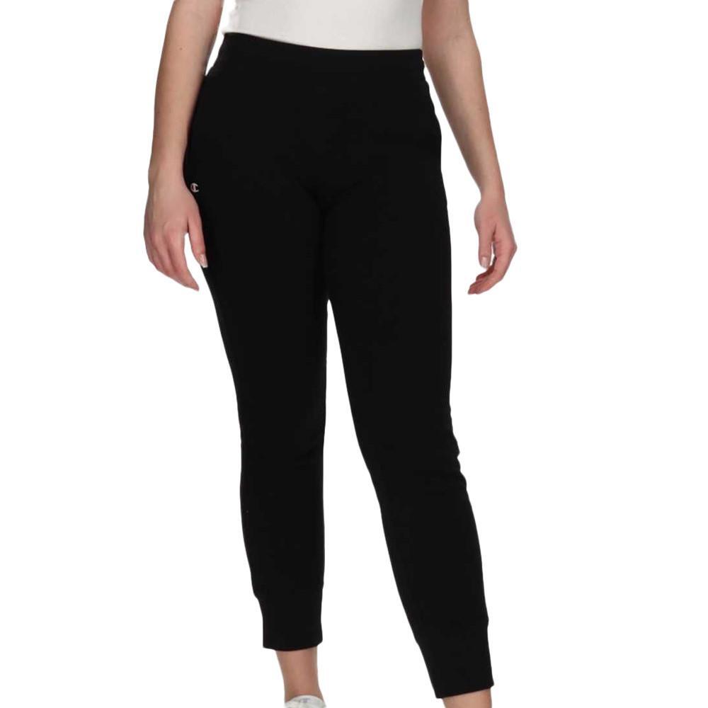 Champion - Jogging Noir Femme Champion Lady Label - Pantalons - Noir - 38 S - Decathlon