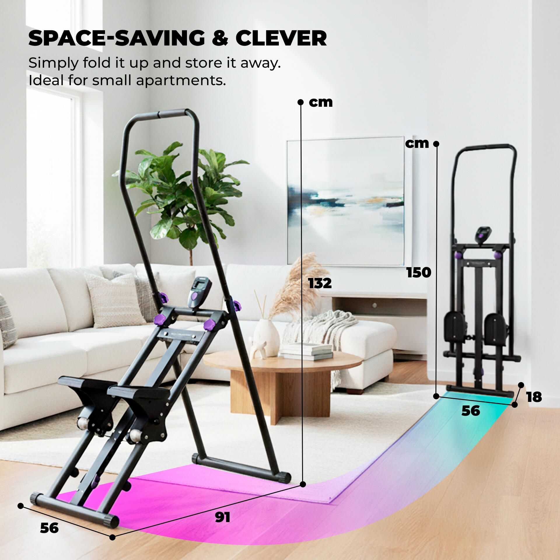 Stepper – Effektiver Trainer für dein Ganzkörpertraining zuhause - Climber 1000 6/9