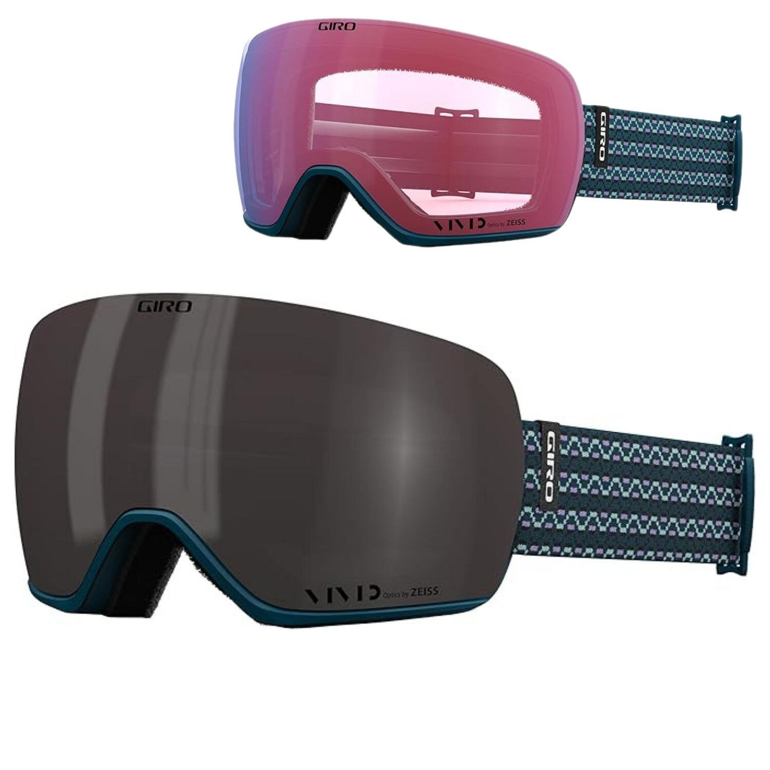 Giro - Masque De Ski Giro Article Ii Adulte Deux Lentilles S1/s2 - Masque - Bleu - No Size - Decathlon