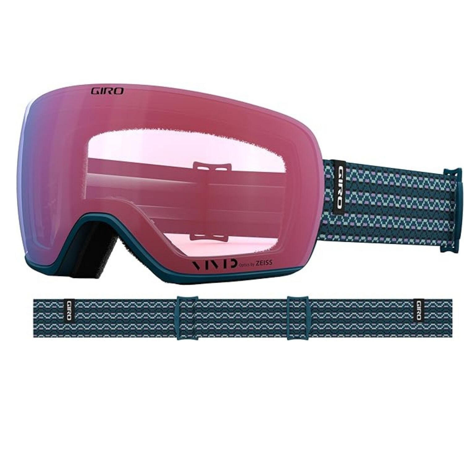 Masque de ski Giro Article II adulte deux lentilles S1/S2 4/6