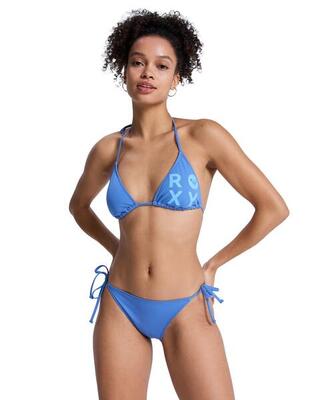 Tiki-Tri-Bikini-Set SOLID ESSENTIALS Blau Frauen