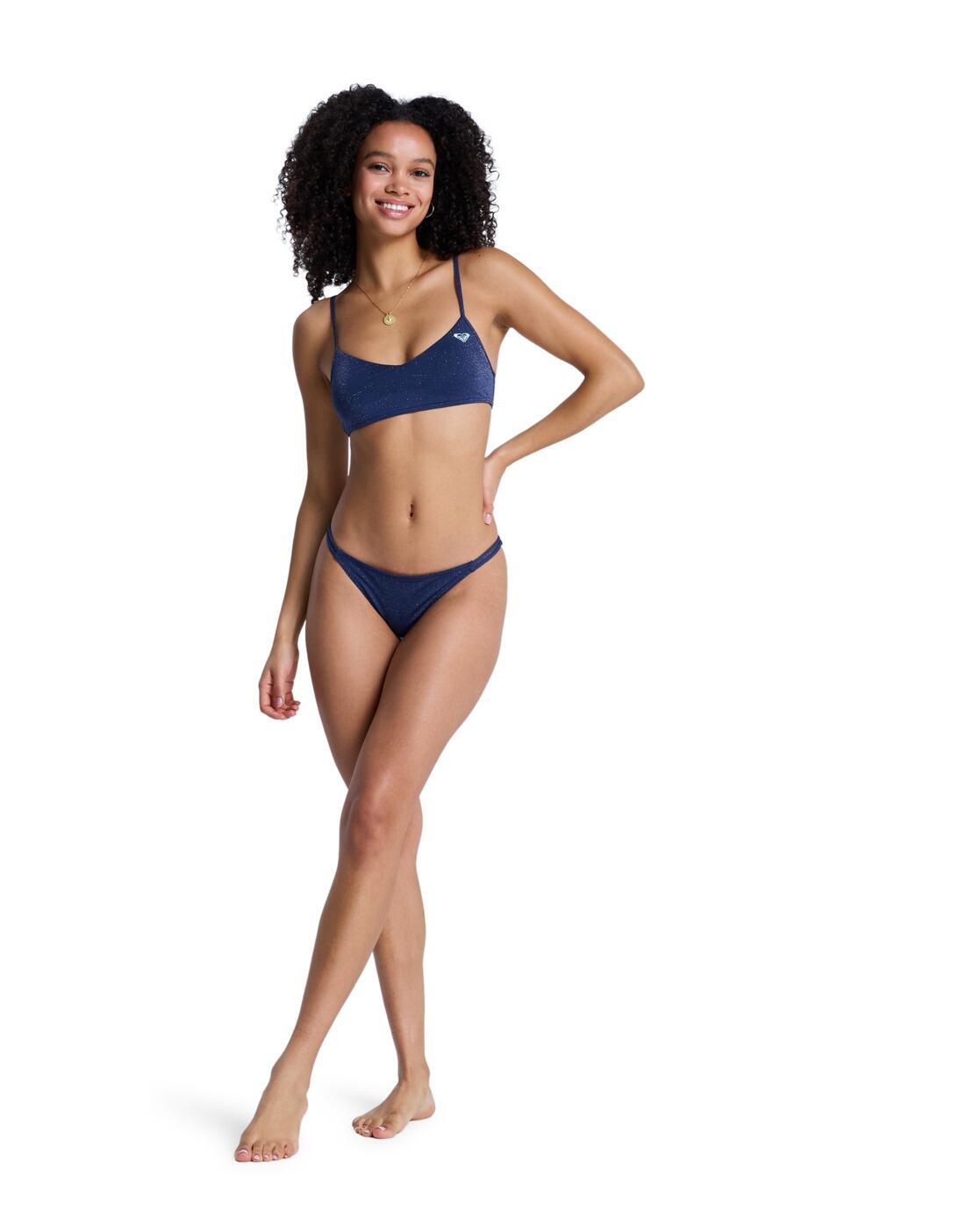Bikini bralette ROXY SHINE SET Azul Mujer 4/4
