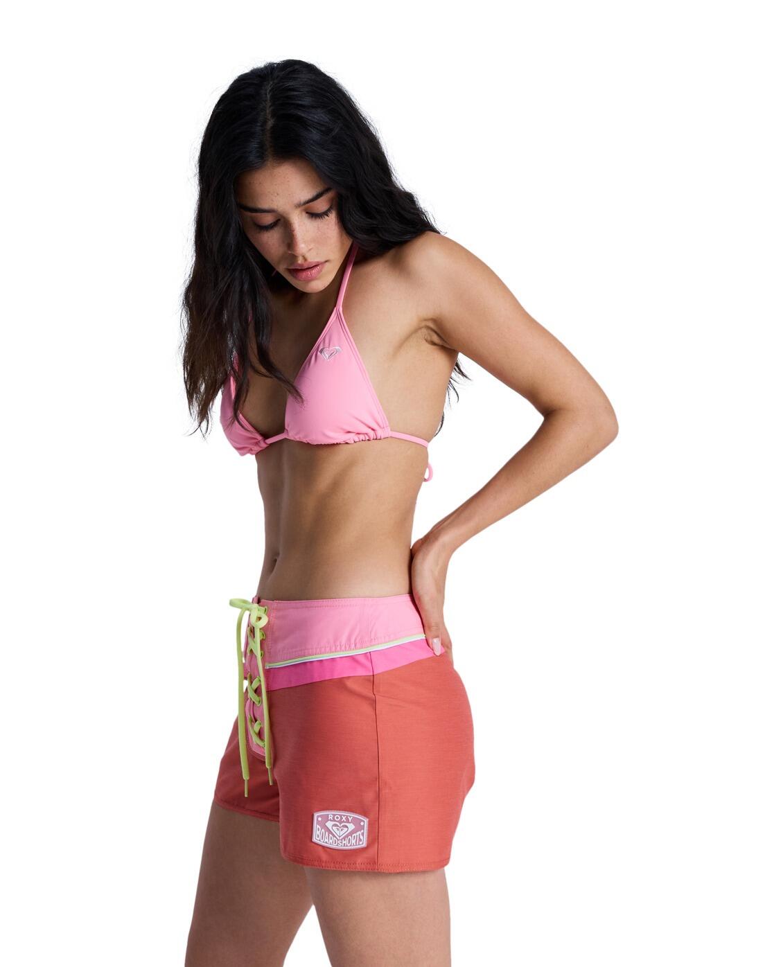 Boardshort THE CHEEKY BABY 2" Naranja Mujer 3/4