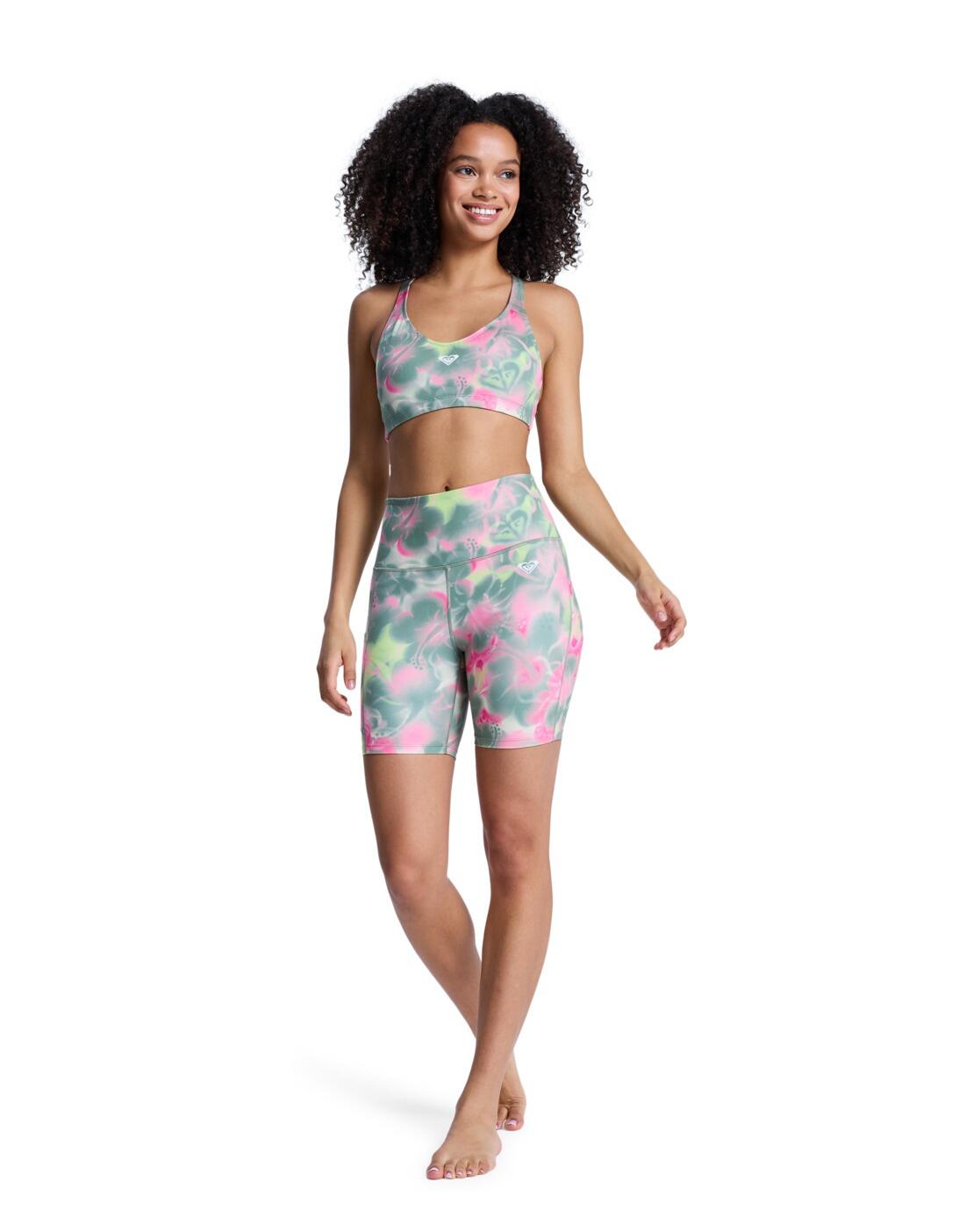 Short Biker de sport HEART INTO IT BIKER PT Vert Femme 4/4