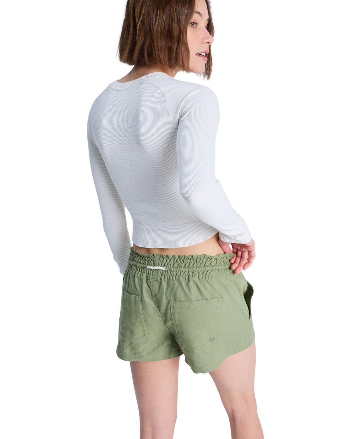 Short de plage OCEANSIDE Vert Femme 2/4