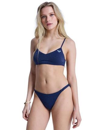 Bas de bikini culotte brésilienne Bleu Femme