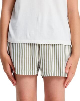 Elastische shorts lekeitio bay printed grün meisjes 4-16