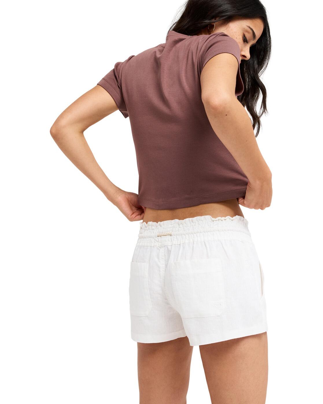 Short de plage OCEANSIDE Blanc Femme 2/4