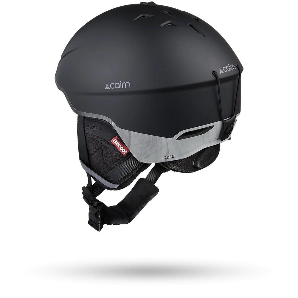 Casco de esquí Cairn RISE PURE - MAT BLACK LAVA 2/3