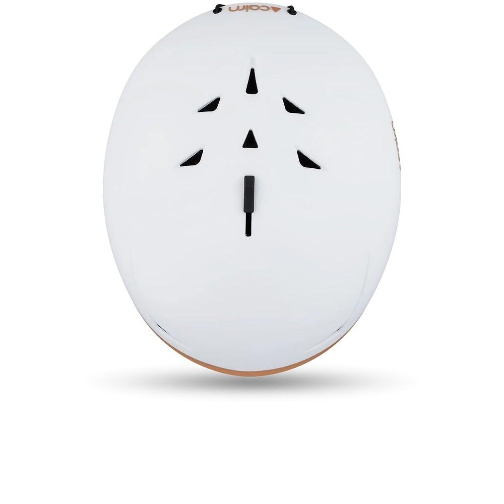 CAIRN Casque de ski RISE PURE - MAT WHITE 3/3