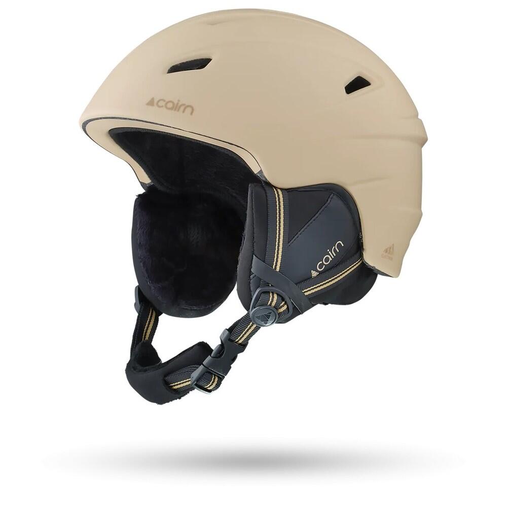Ski Helmet - CAIRN ELECTRON - MAT BISCUIT