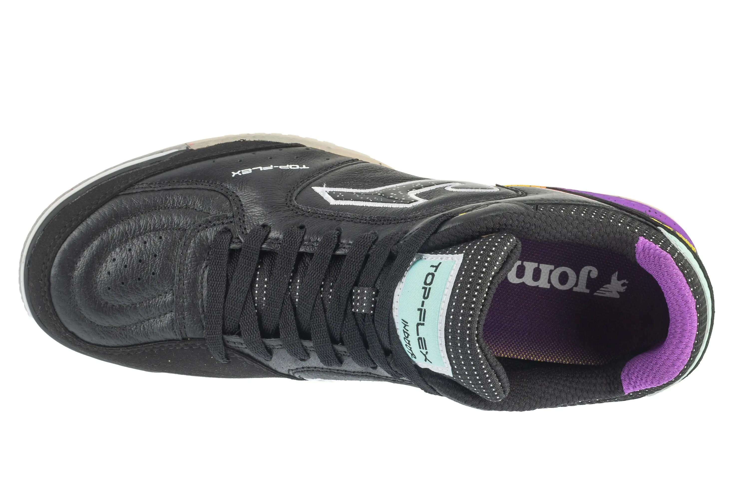 Joma Top Flex chaussures de football indoor homme - cuir naturel 3/7