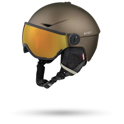 CAIRN Skihelm RISE PHOTOCHROMIC - PURE MAT BRONS