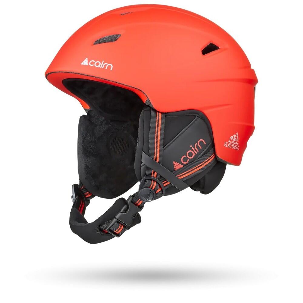 Cairn - Cairn Casque De Ski Electron J - Mat Bright Red - Casque - Orange - Decathlon