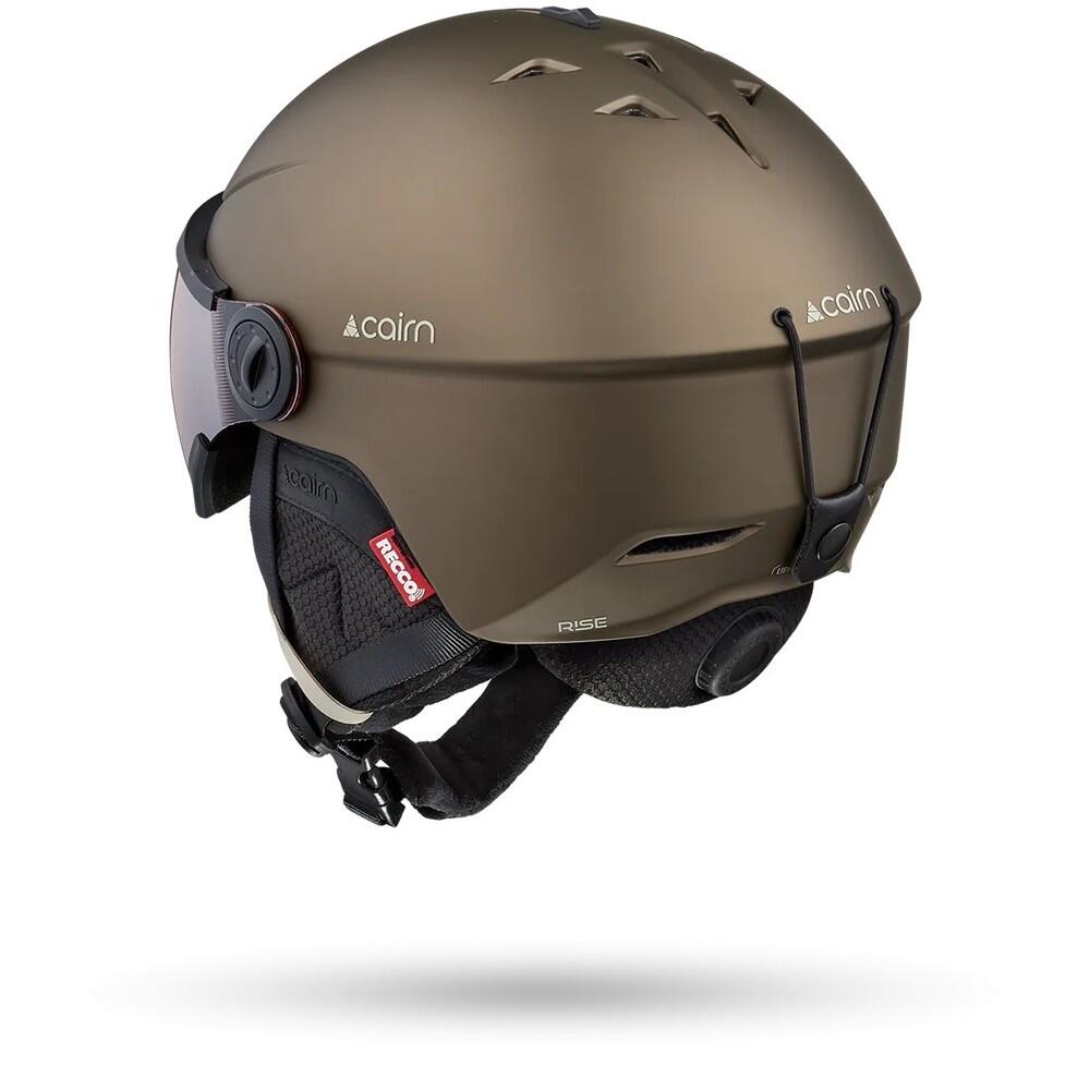 CAIRN Skihelm RISE PHOTOCHROMIC - PURE MAT BRONS 2/3