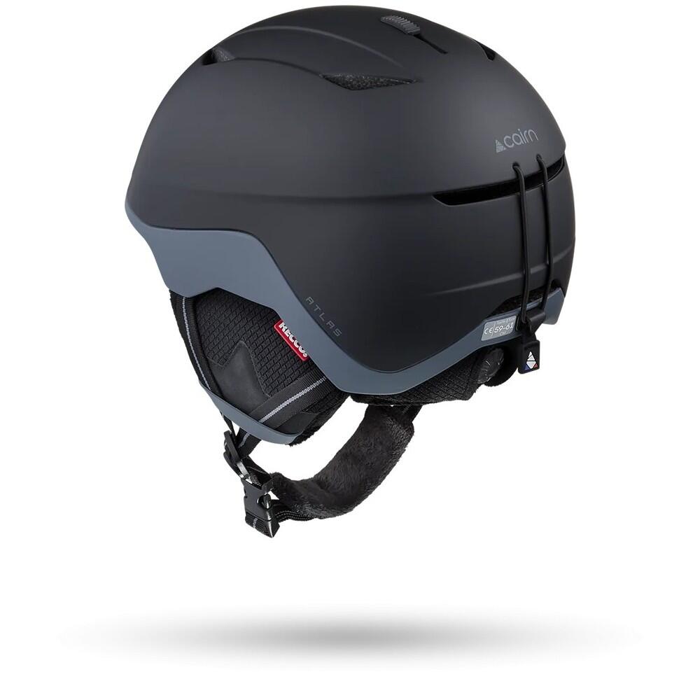Kask narciarski CAIRN ATLAS PURE - MAT CZAARNY 2/3