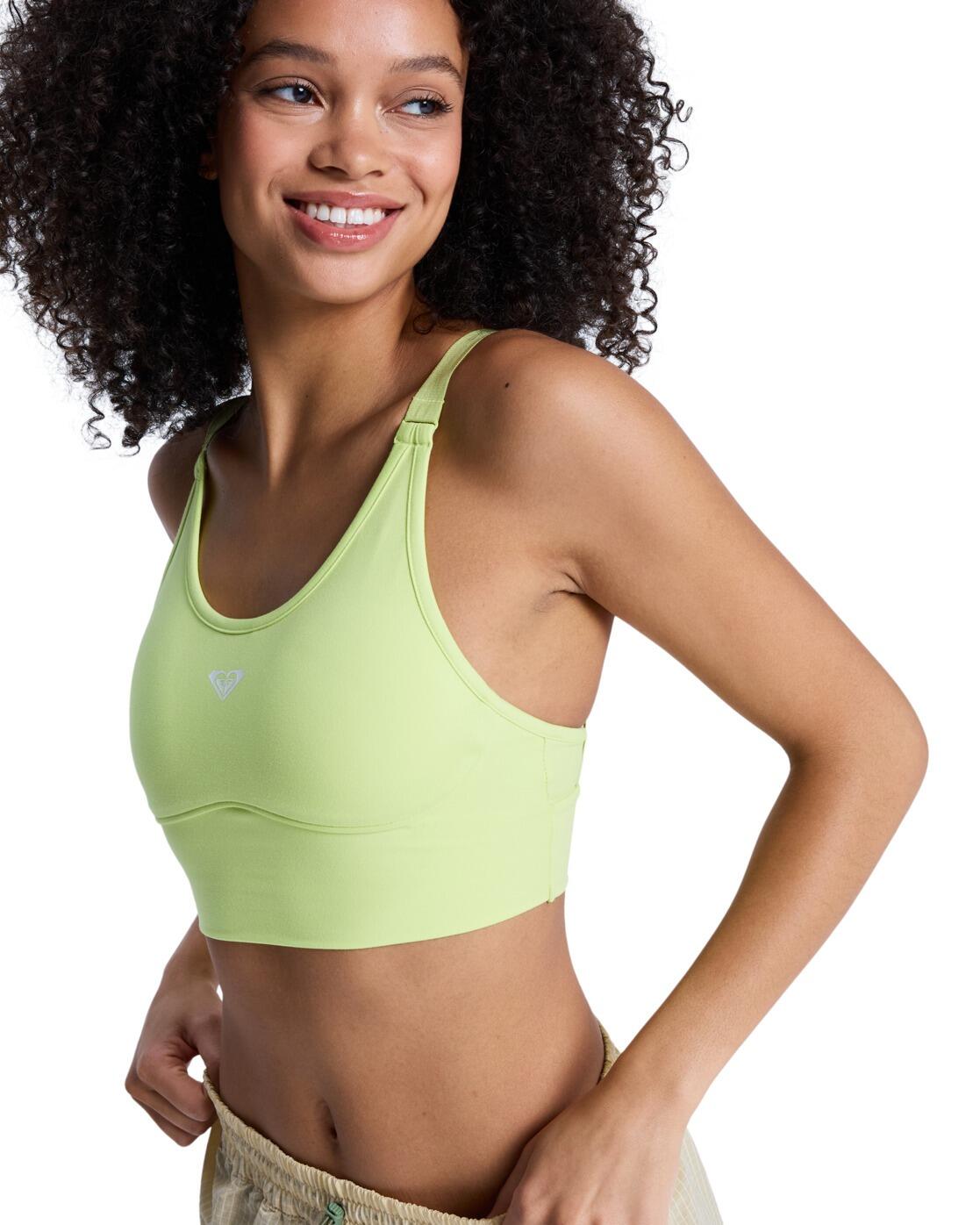 Brassière de sport HEART INTO IT ATTITUDE Vert Femme 3/4