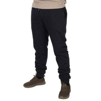 Fox collection sherpa joggers black/orange