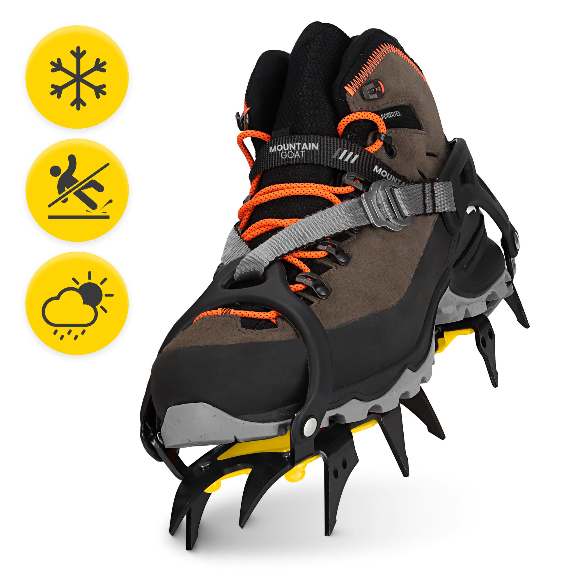 Ramponi STANDARD MOUNTAIN GOAT per escursioni su ghiaccio e neve 7/7
