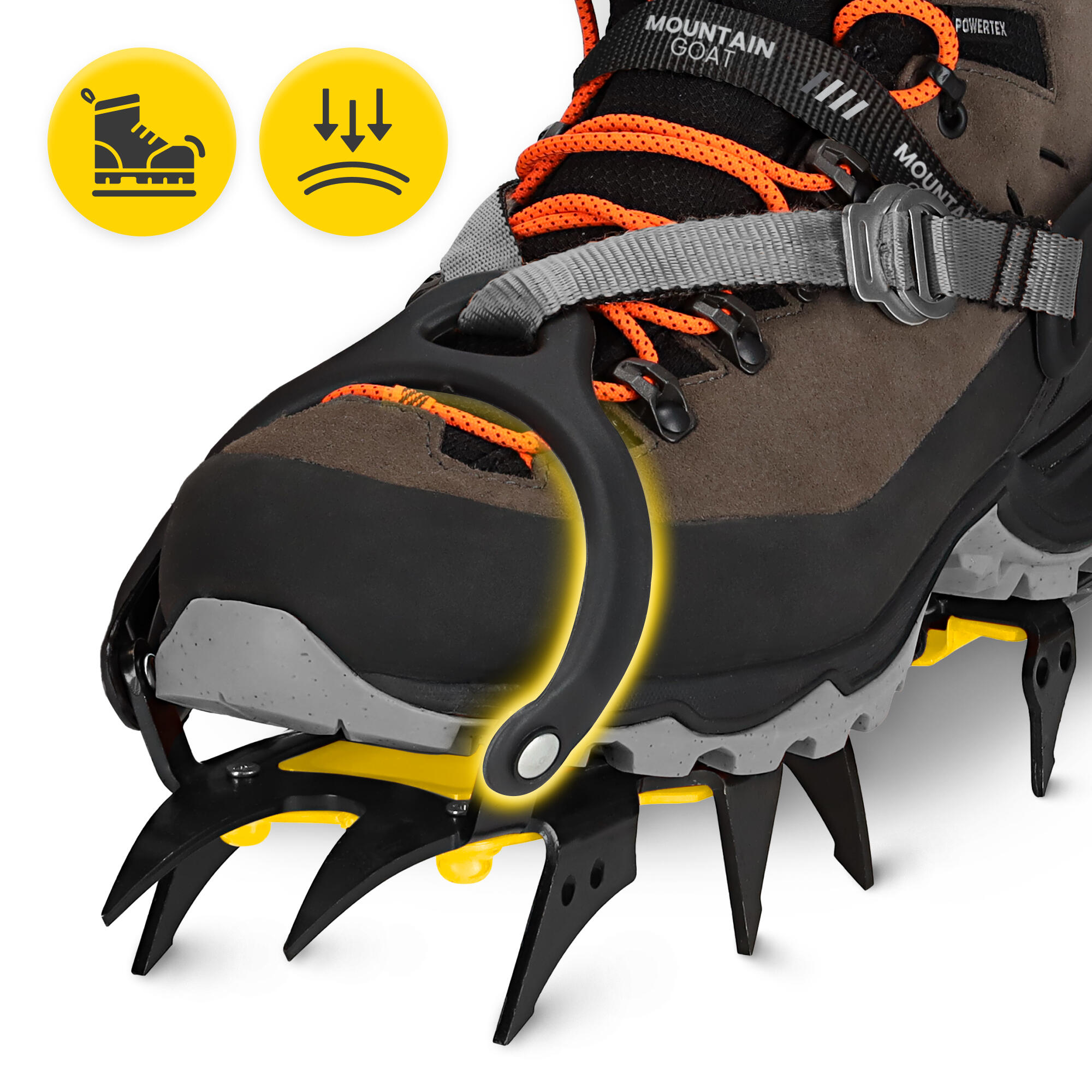 Ramponi STANDARD MOUNTAIN GOAT per escursioni su ghiaccio e neve 5/7