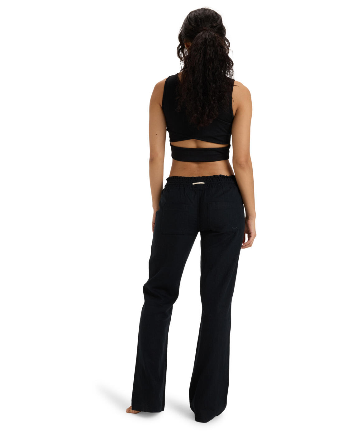 Pantalón acampanado OCEANSIDE Negro Mujer 2/4