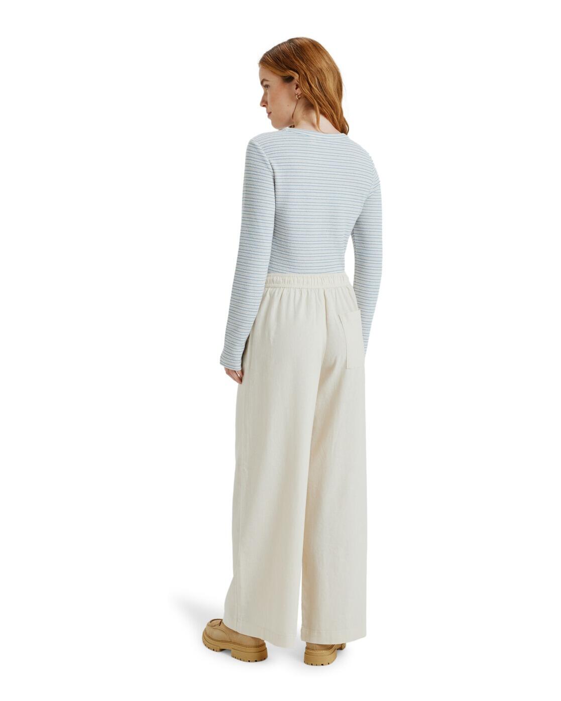 Pantalon souple LEKEITIO BREAK MID Beige Femme 2/5