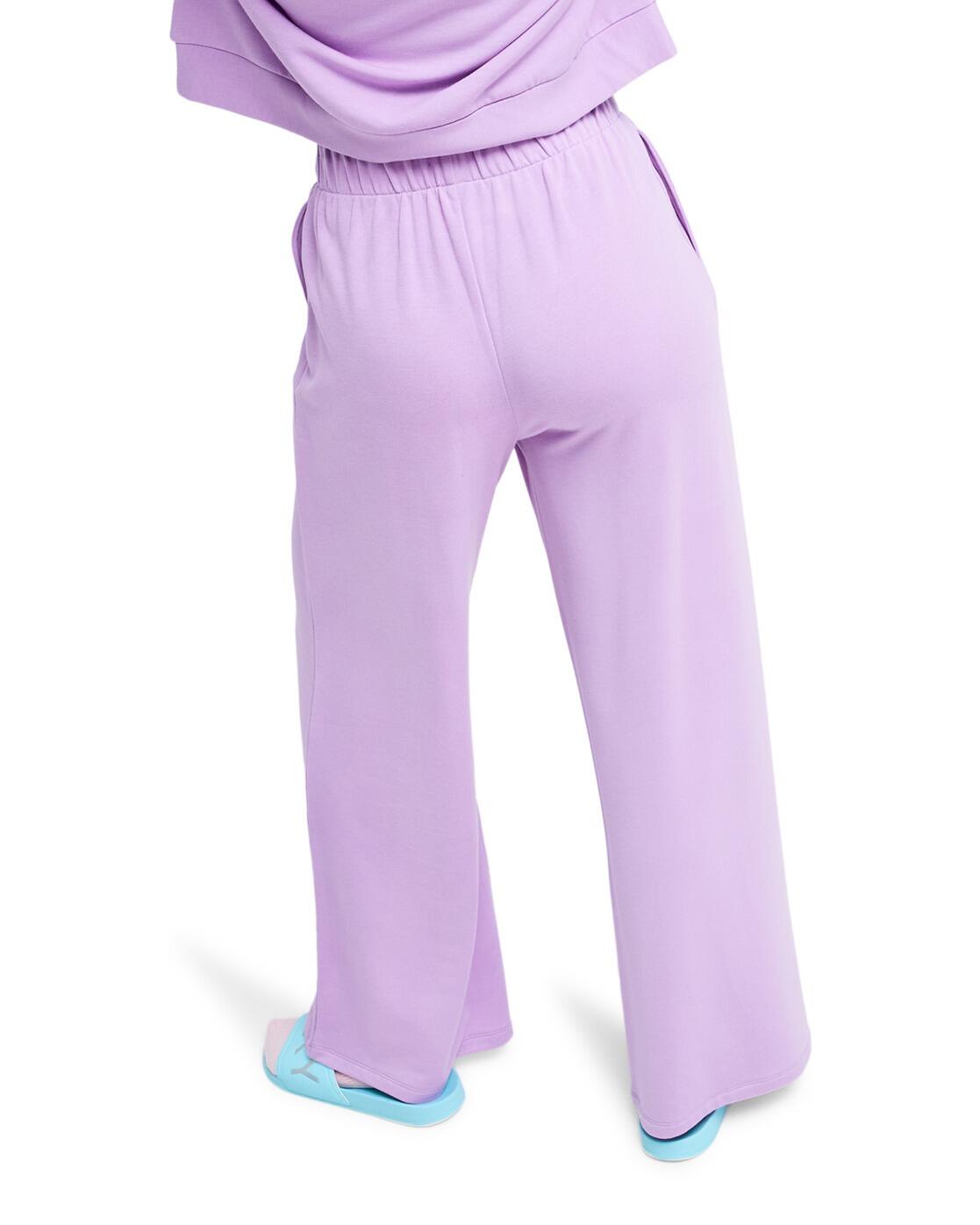 Pantalon de jogging à jambes larges SURFING BY SUNLIGHT Violet Femme 3/4