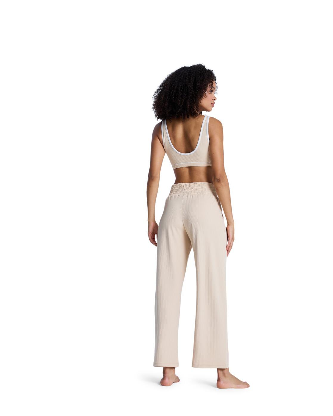 Pantalon de sport RISE & VIBE Beige Femme 2/4