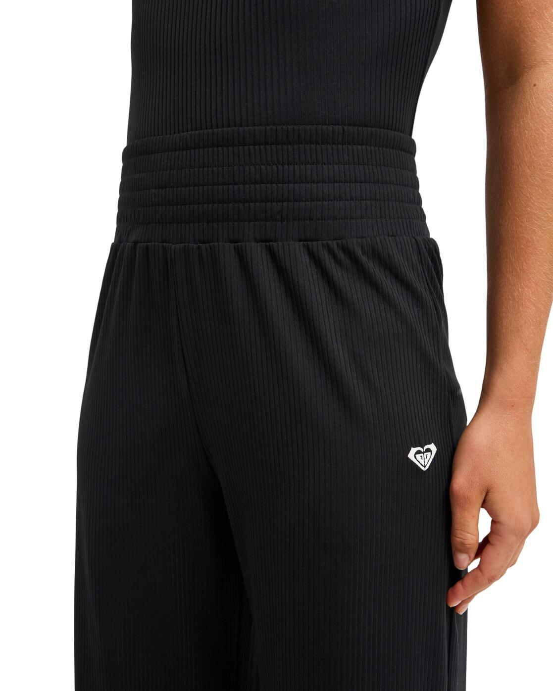 Pantalon de sport RISE & VIBE Noir Femme 4/4
