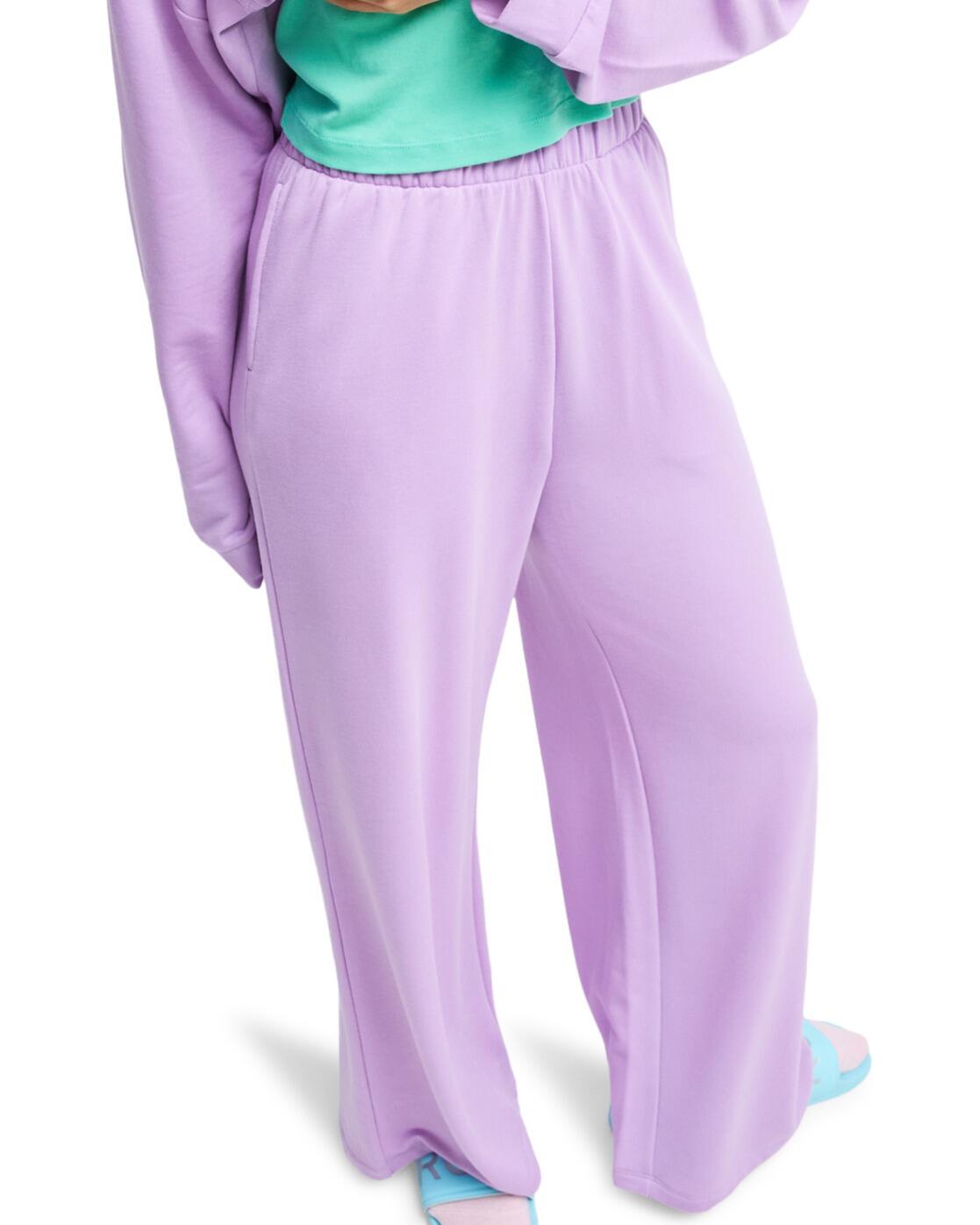 Pantalon de jogging à jambes larges SURFING BY SUNLIGHT Violet Femme 2/4