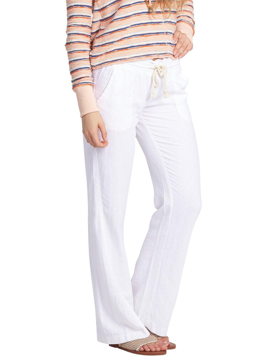 Ausgestellte Hose OCEANSIDE Weiss Dames 3/4